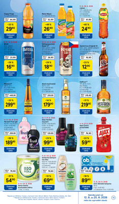 Tesco supermarkety od 12.8. do 18.8.2026