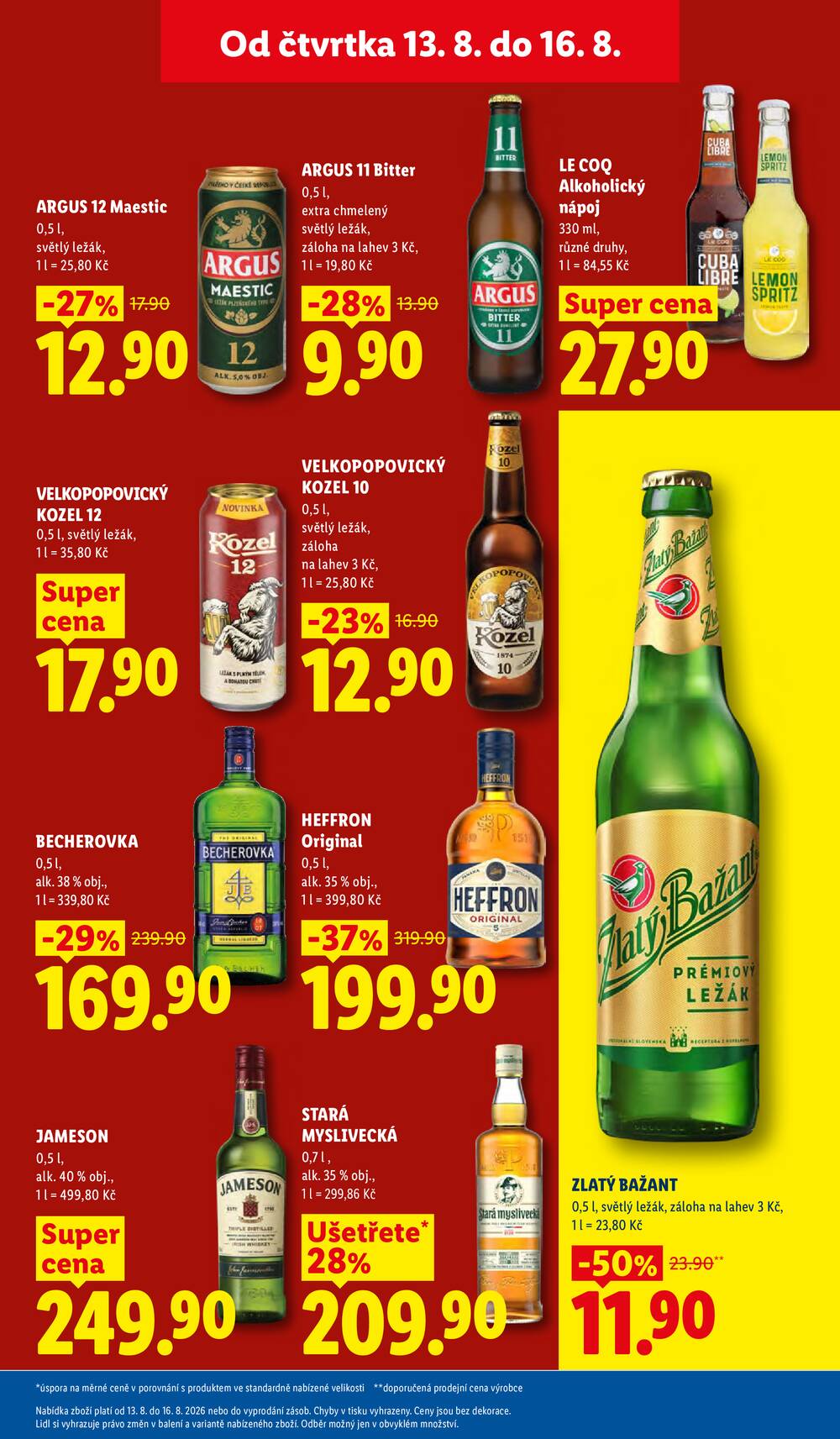 Leták Lidl - Lidl Čtvrtek od 13.8. do 16.8.2026 - strana 25