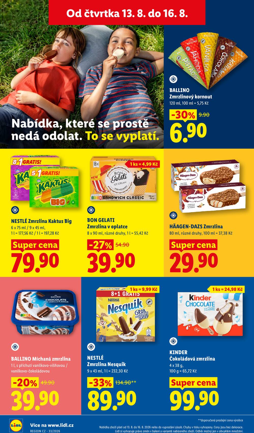 Leták Lidl - Lidl Čtvrtek od 13.8. do 16.8.2026 - strana 26