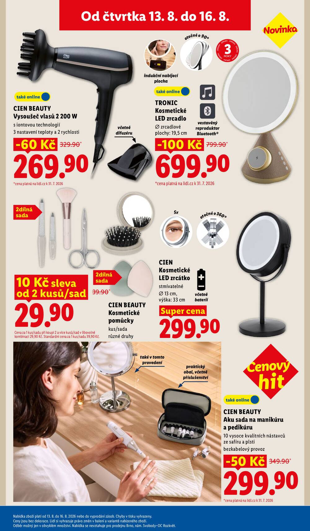 Lidl Čtvrtek od 13.8. do 16.8.2026