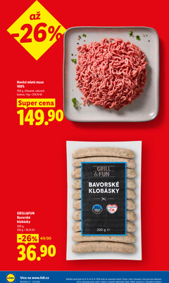 Lidl Čtvrtek od 13.8. do 16.8.2026