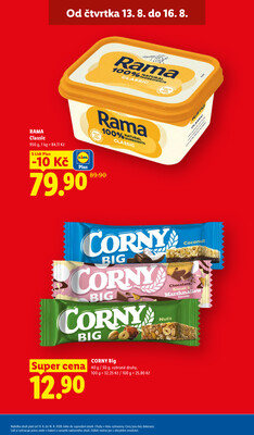 Lidl Čtvrtek od 13.8. do 16.8.2026