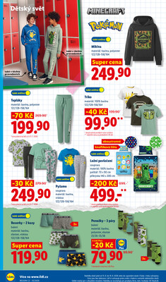 Lidl Čtvrtek od 13.8. do 16.8.2026
