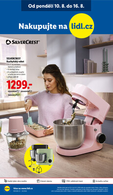 Lidl Čtvrtek od 13.8. do 16.8.2026