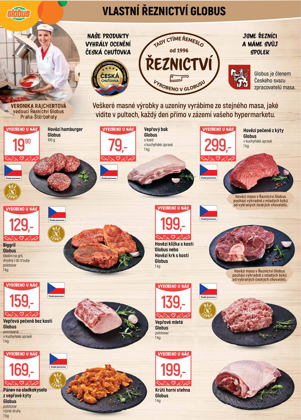 Akční leták Globus 12.8. - 18.8.2026 - Globus Praha - Štěrboholy