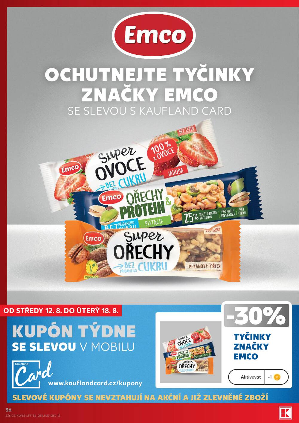 Kaufland 12.8. - 18.8. - Kaufland - Praha 3 (Jarov)