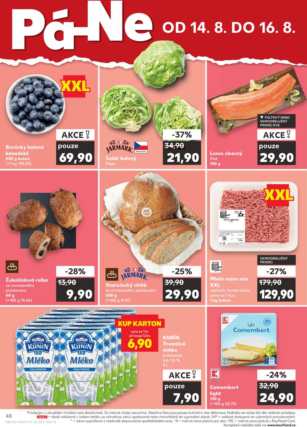 Kaufland 12.8. - 18.8. - Kaufland - Praha 3 (Jarov)