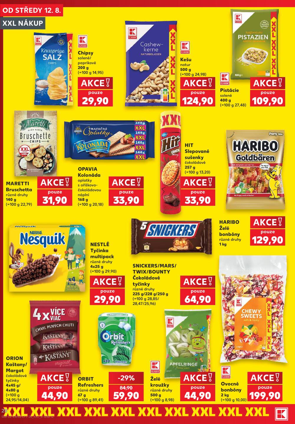 Kaufland 12.8. - 18.8. - Kaufland - Veselí nad Lužnicí - Budějovická