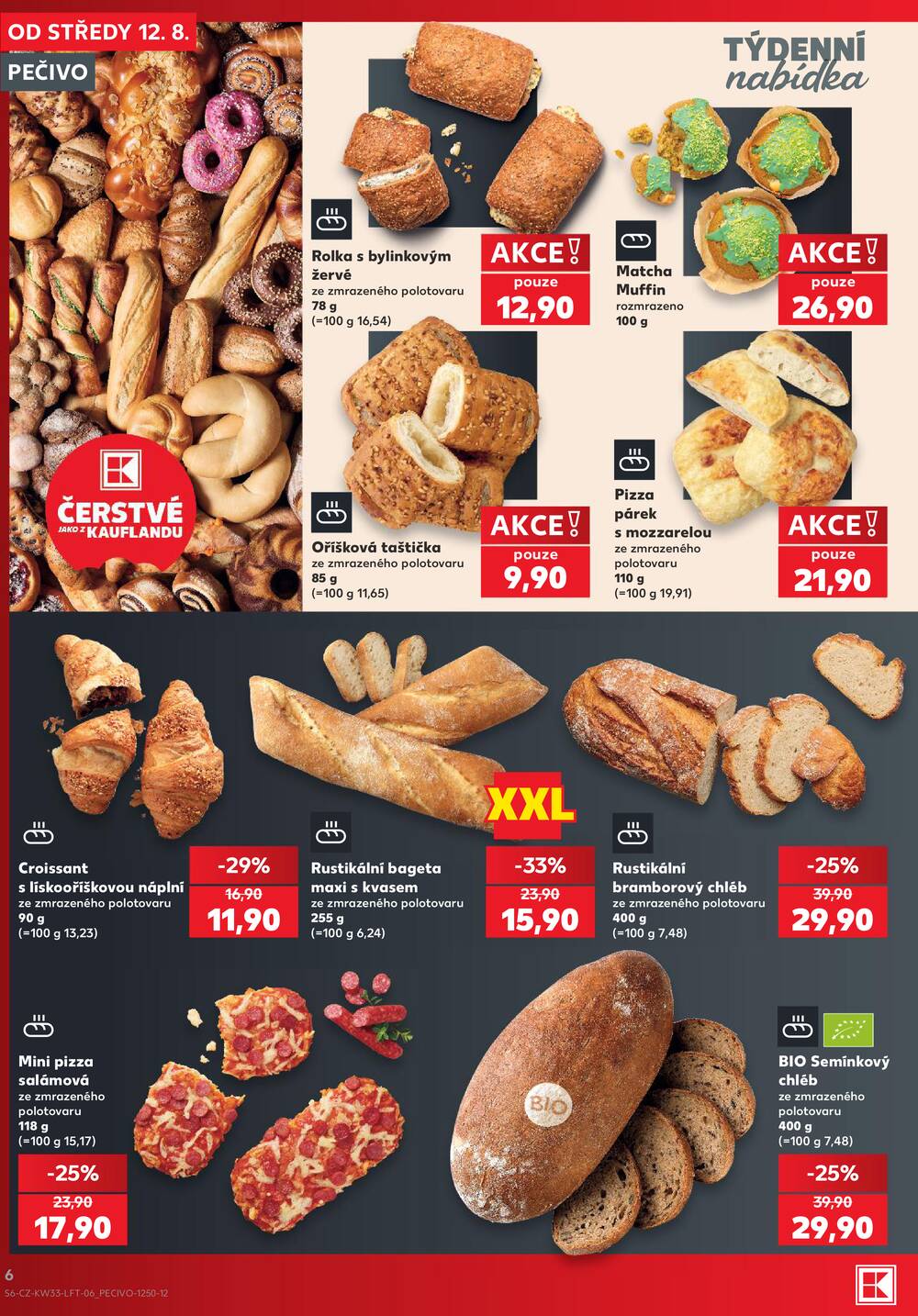 Kaufland 12.8. - 18.8. - Kaufland - Teplice (Čs. Dobrovolců)