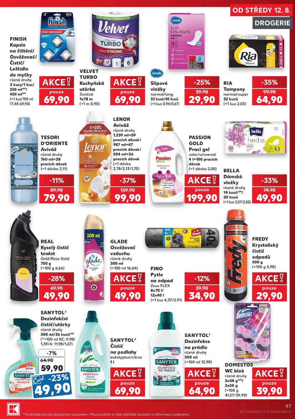 Kaufland 12.8. - 18.8. - Kaufland - Teplice (Čs. Dobrovolců)