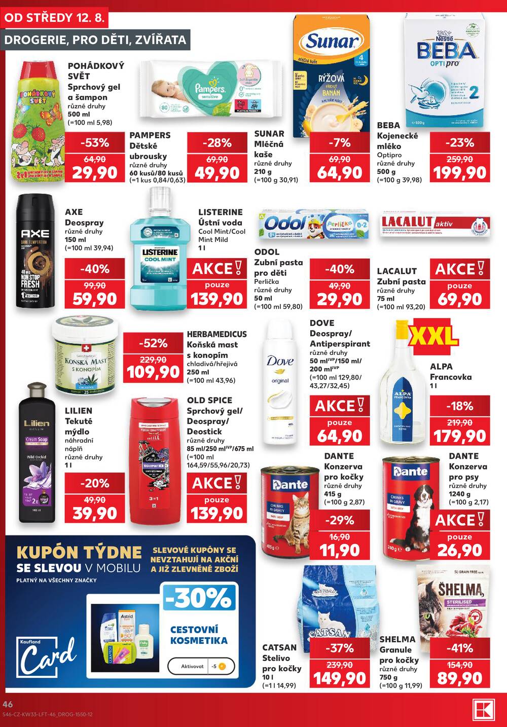 Kaufland 12.8. - 18.8. - Kaufland - Vyškov