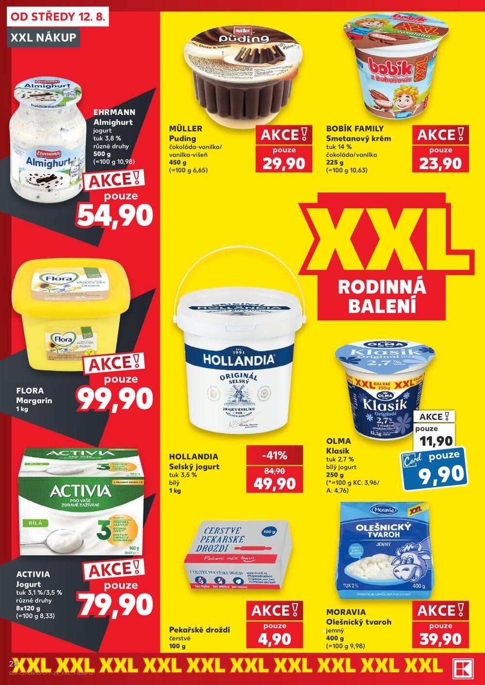 Kaufland 12.8. - 18.8. - Kaufland - Rožnov pod Radhoštěm - Meziříčská