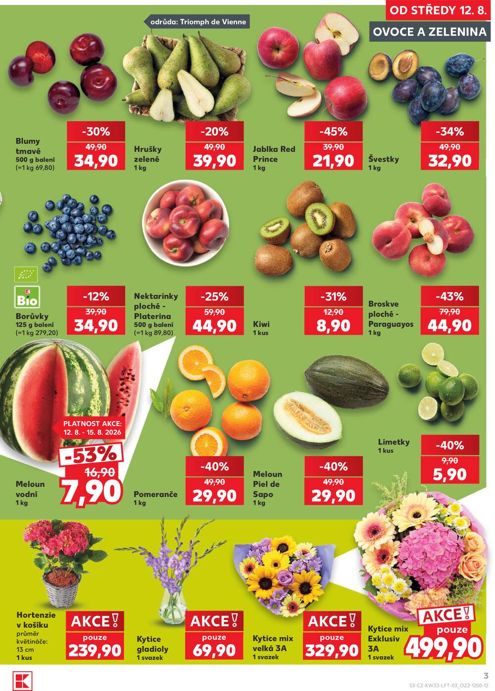Leták Kaufland - Kaufland 12.8. - 18.8. - Kaufland - Jeseník 1 - strana 3 Leták Kaufland - Kaufland 12.8. - 18.8. - Kaufland - Jeseník 1 - strana 3