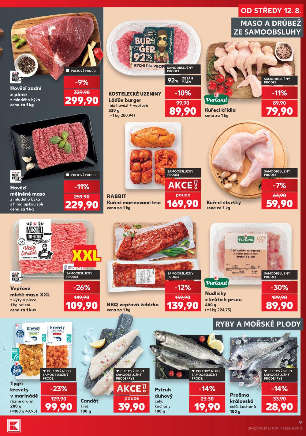Kaufland 12.8. - 18.8. - Kaufland - Ostrov - Jáchymovská