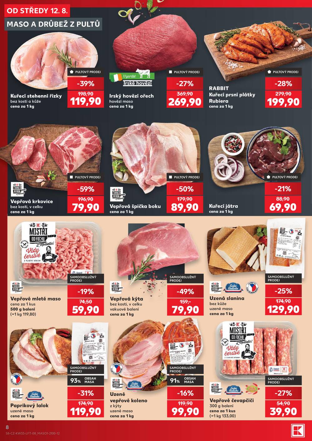 Kaufland 12.8. - 18.8. - Kaufland - Ústí nad Labem (Okružní)