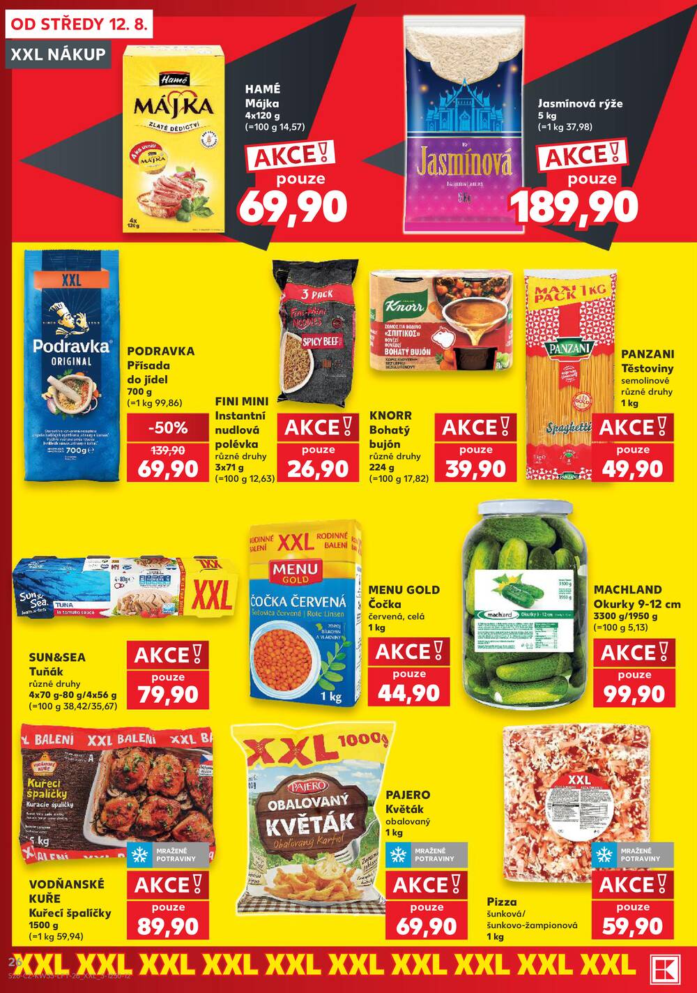 Kaufland 12.8. - 18.8. - Kaufland - Roudnice nad Labem