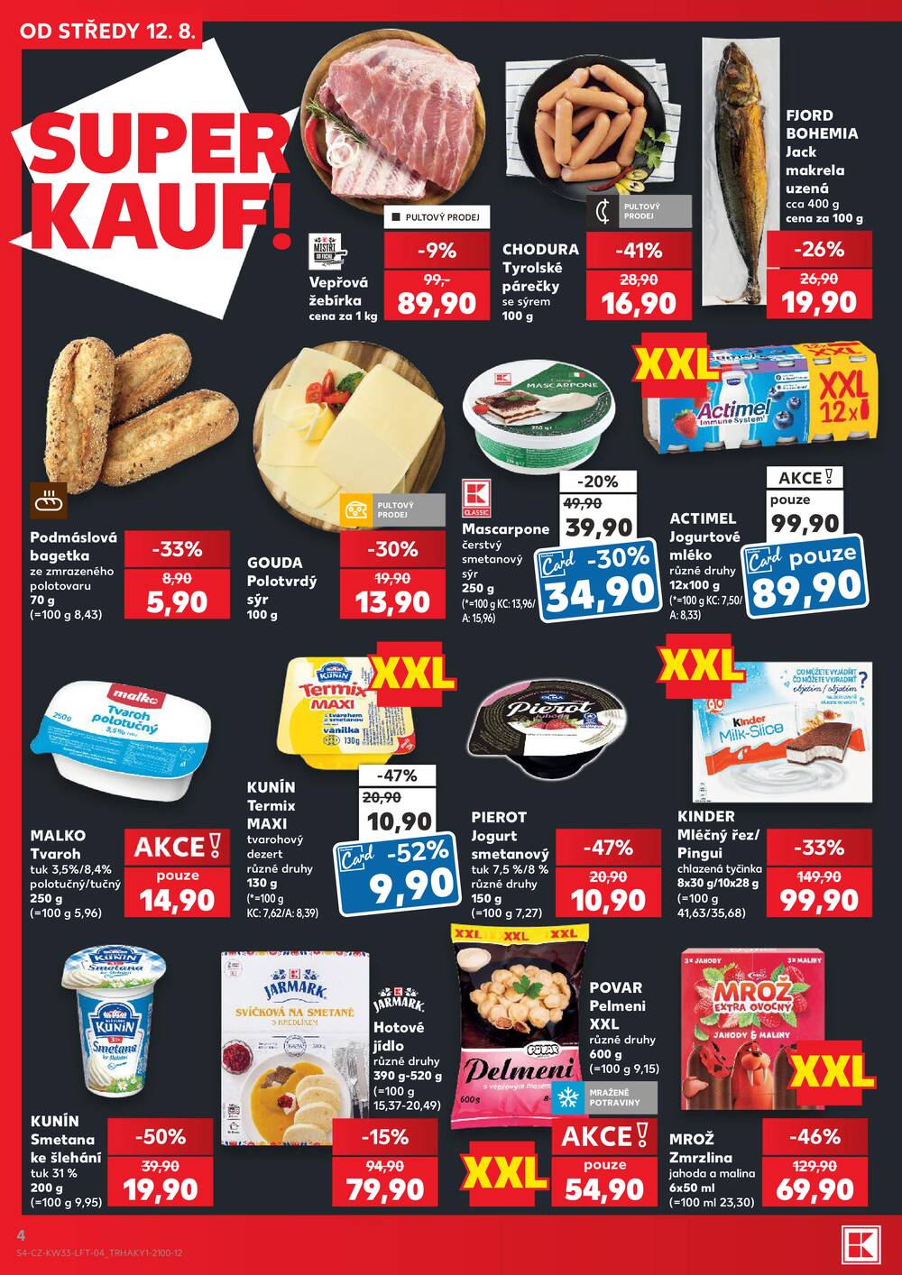 Kaufland 12.8. - 18.8. - Kaufland - Chomutov - centrum