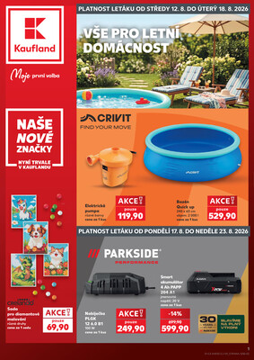 Kaufland - Spotřební zboží - 12.8.-18.8.2026
