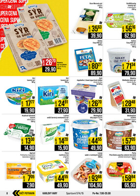 JIP Cash & Carry Brno, Praha, Ostrava, Jilemnice, Pardubice, Ostrava, Karlovy Vary, Olomouc a Zlín od 12.8. do 18.8.2026