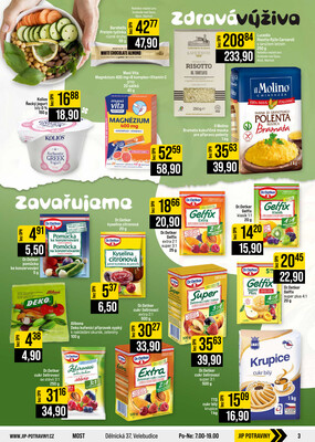 JIP Cash & Carry České Budějovice, Most, Náchod, Polička, Sušice a Svoboda nad Úpou od 12.8. do 18.8.2026