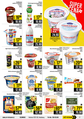 JIP Cash & Carry České Budějovice, Most, Náchod, Polička, Sušice a Svoboda nad Úpou od 12.8. do 18.8.2026