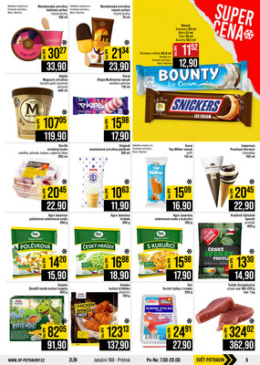 JIP Cash & Carry České Budějovice, Most, Náchod, Polička, Sušice a Svoboda nad Úpou od 12.8. do 18.8.2026
