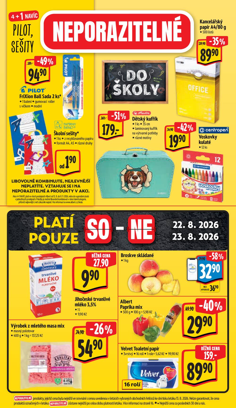 Albert Supermarket od 19.8. do 25.8.2026