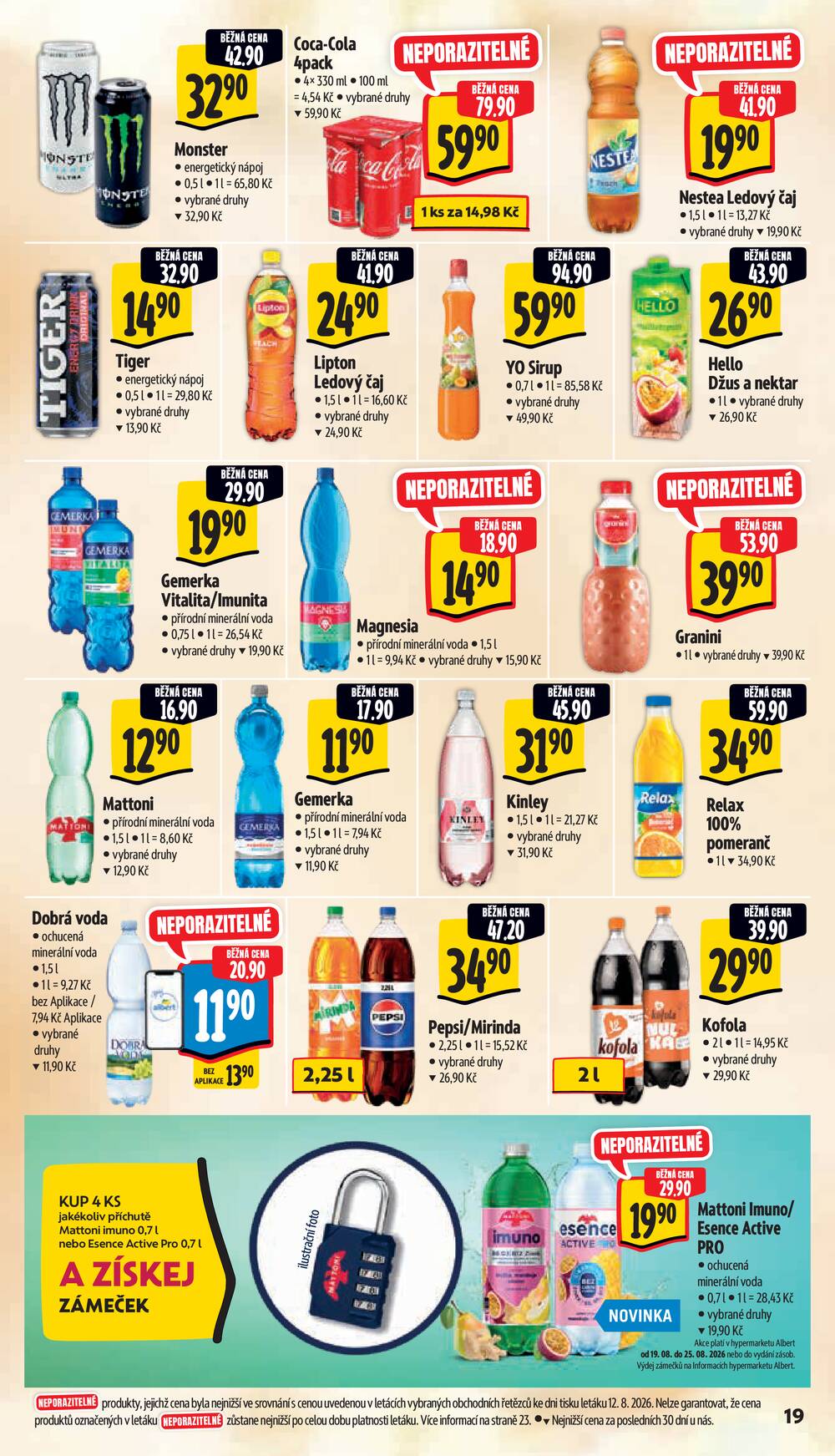 Leták Albert - Albert  Hypermarket od 19.8. do 25.8.2026 - strana 23