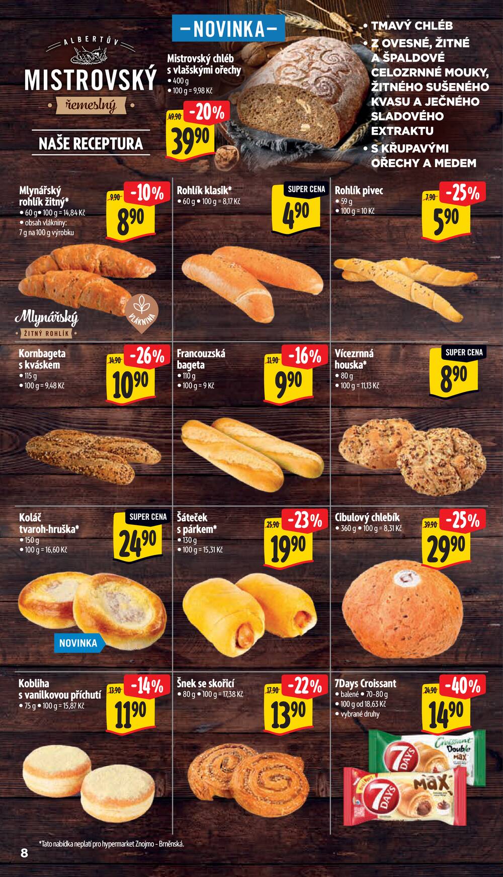 Albert Hypermarket Jihomoravský od 19.8. do 25.8.2026
