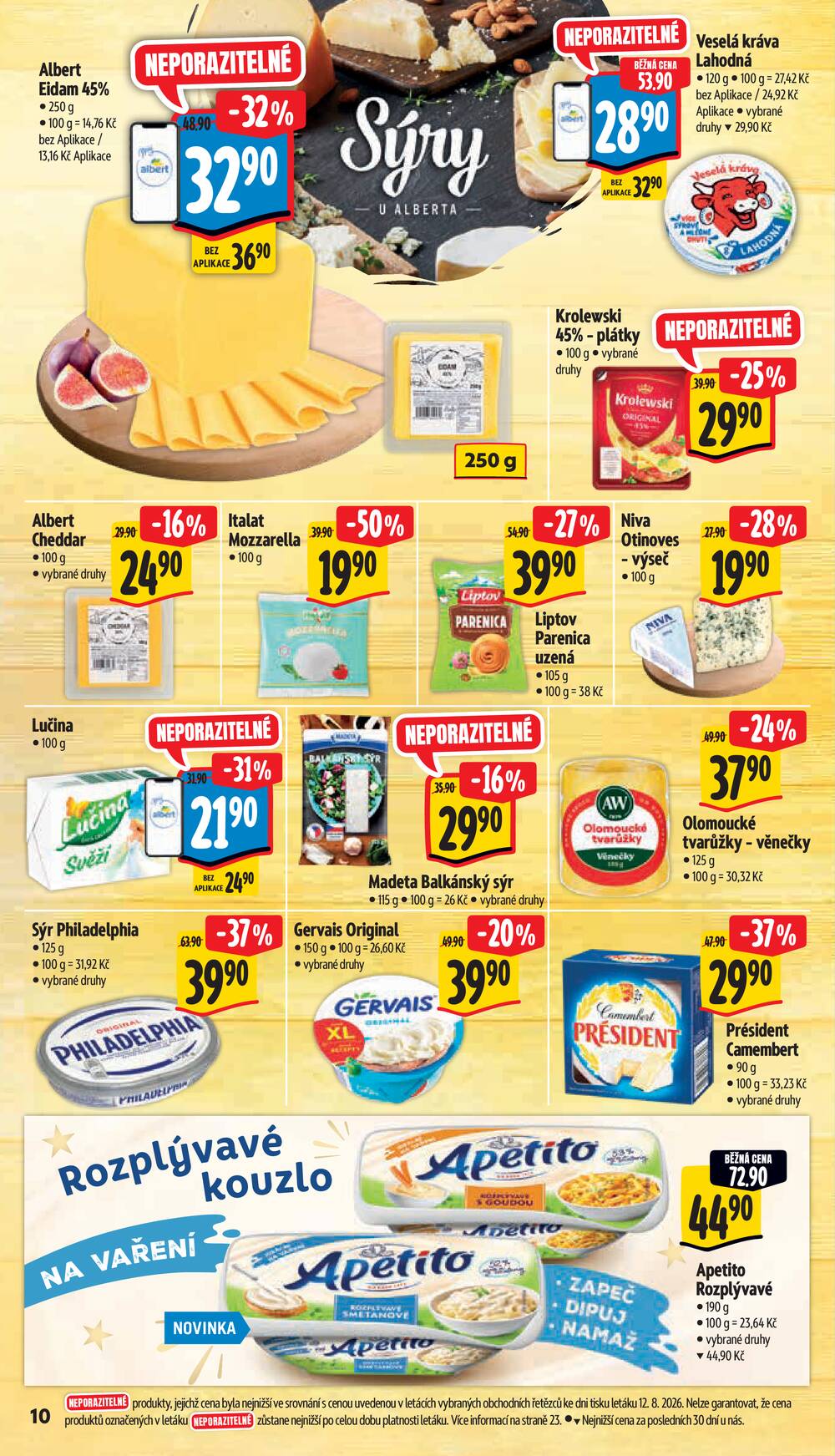 Albert Hypermarket Jihomoravský od 19.8. do 25.8.2026