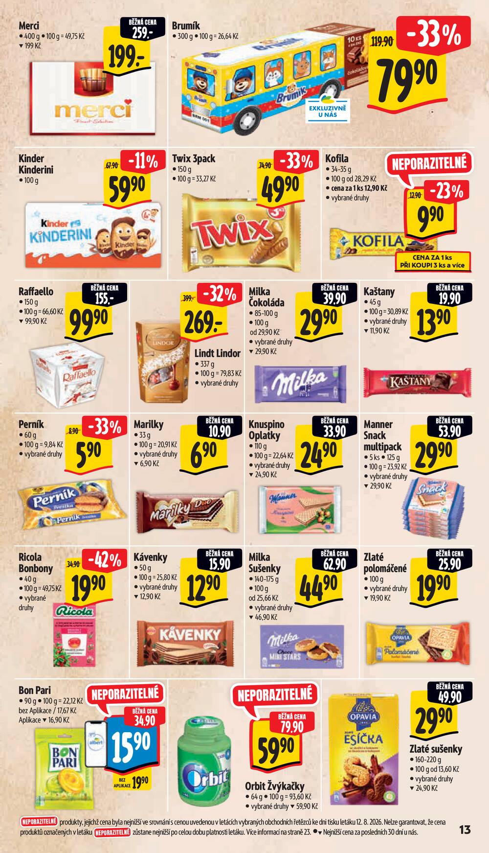 Albert Hypermarket Jihomoravský od 19.8. do 25.8.2026