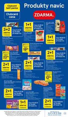 Tesco hypermarkety od 19.8. do 25.8.2026