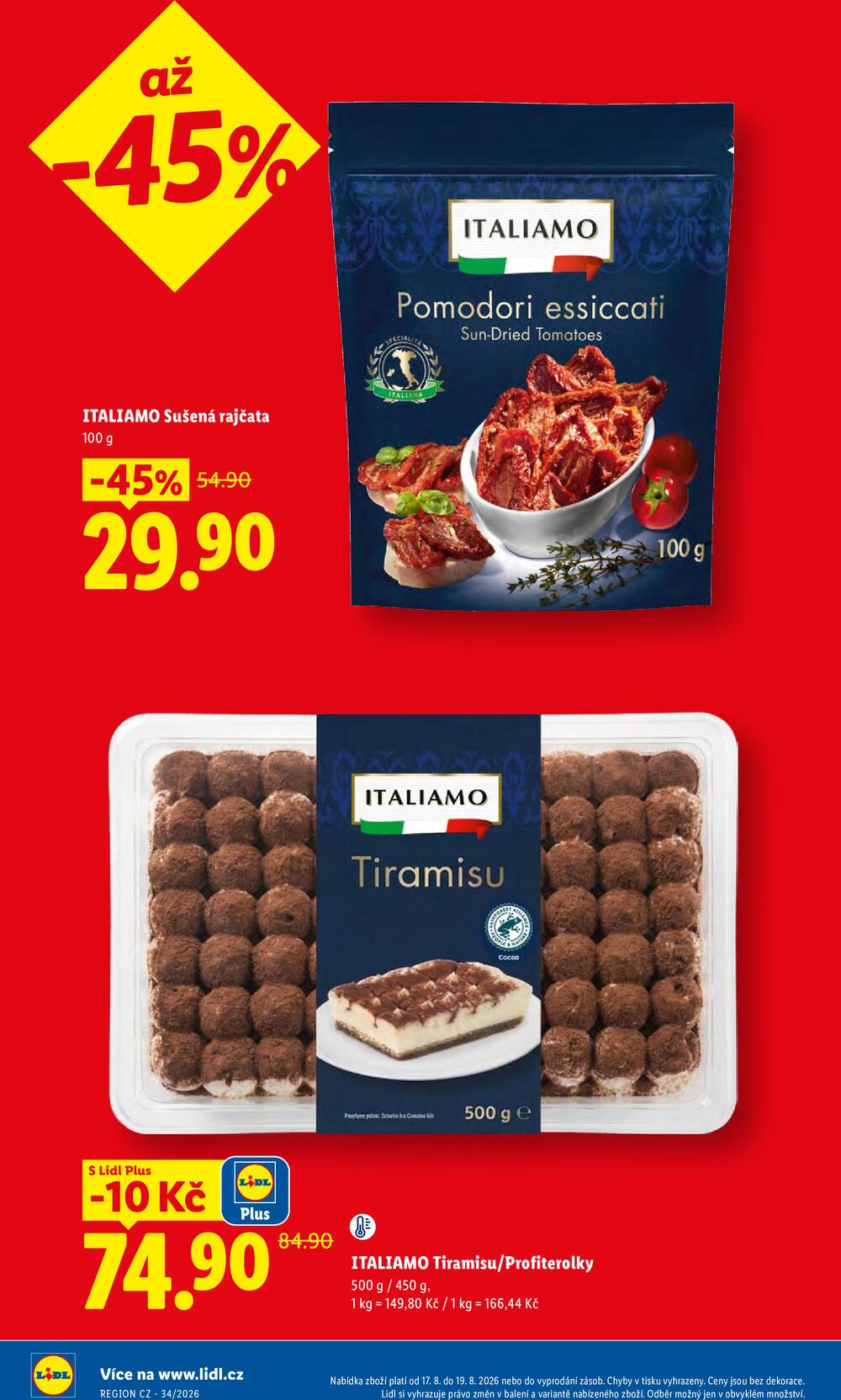 Lidl od 17.8. do 19.8.2026