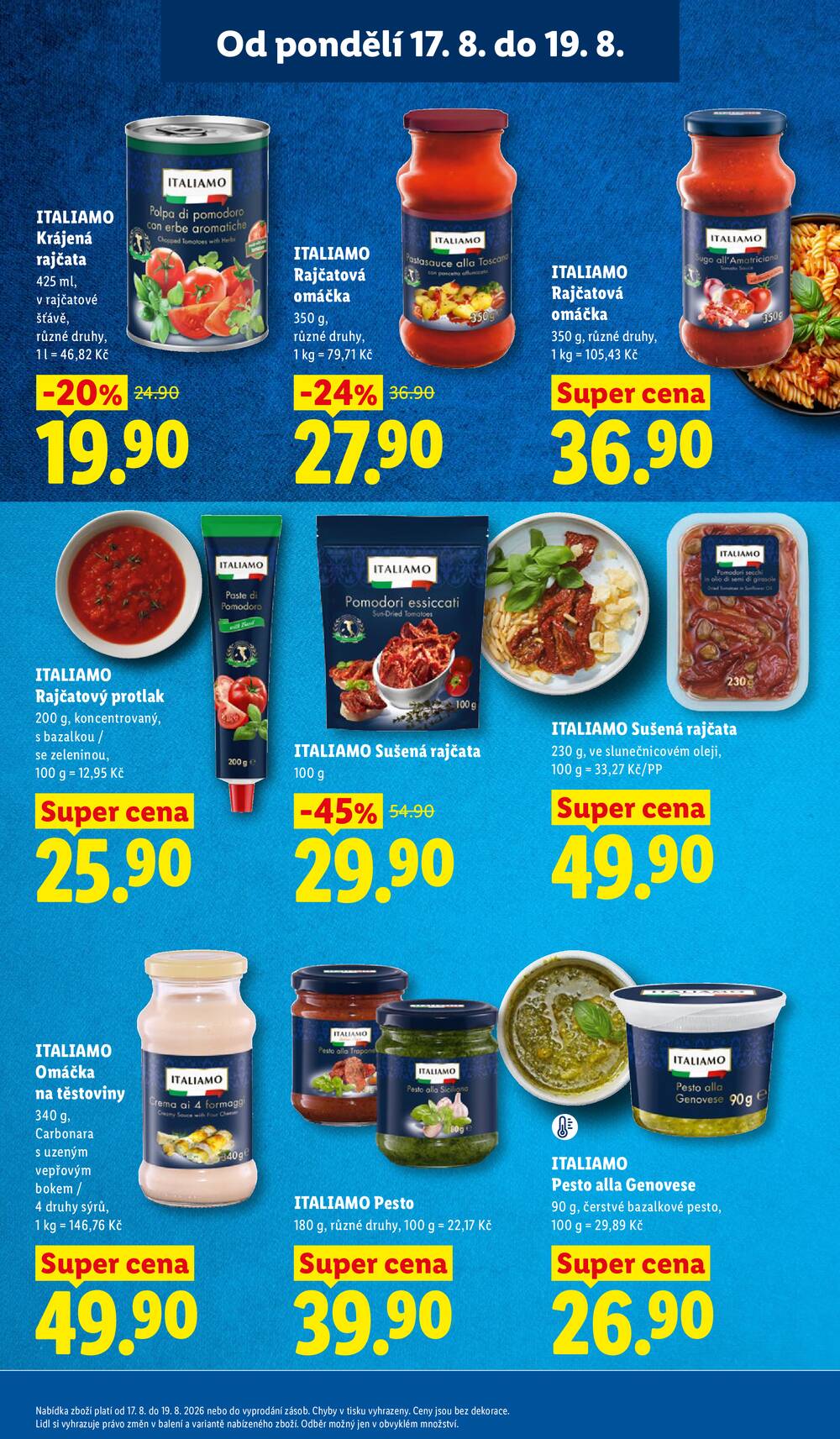 Lidl od 17.8. do 19.8.2026