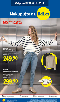 Lidl od 17.8. do 19.8.2026