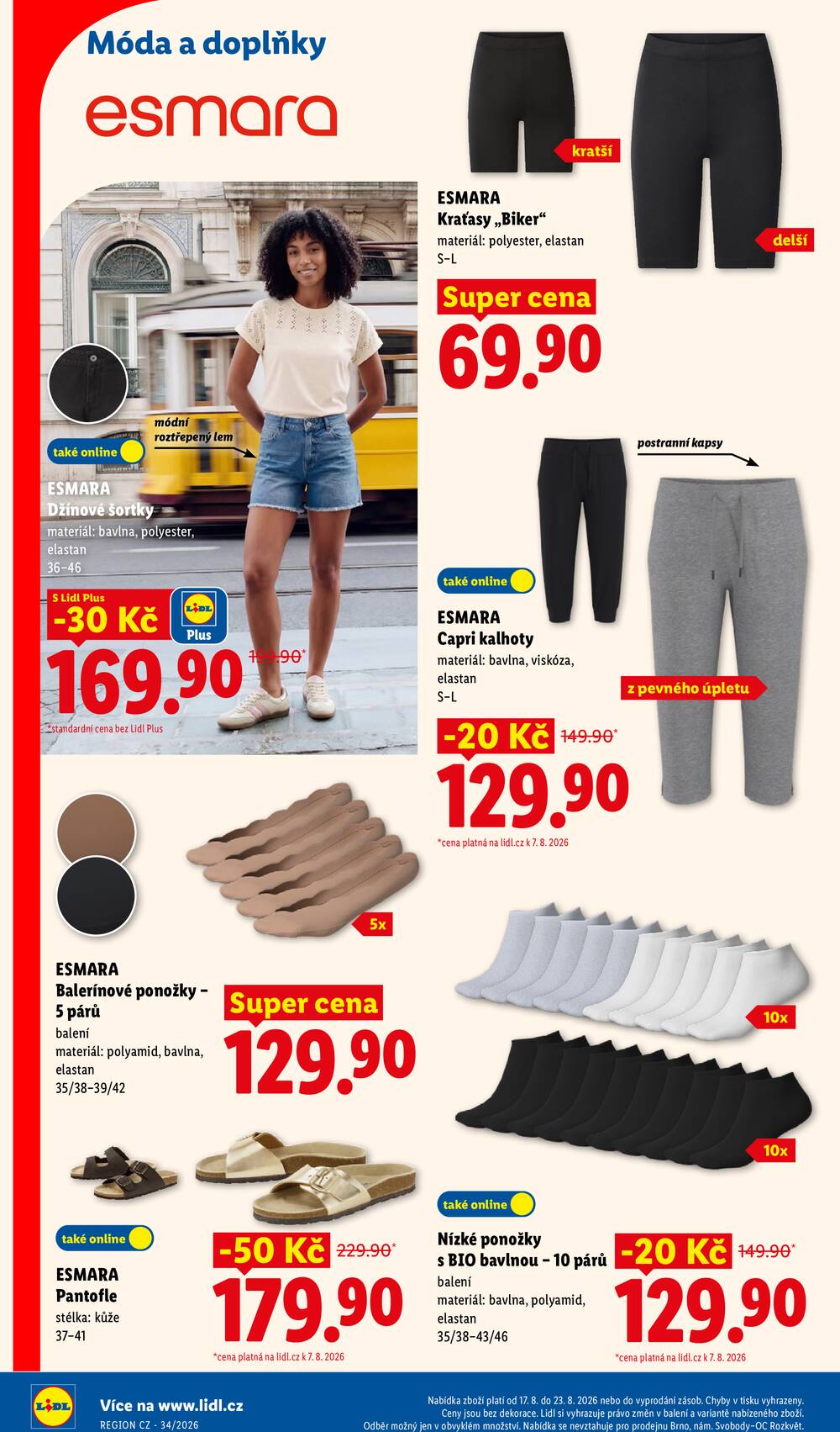 Leták Lidl - Lidl Spotřební zboží 17.8. - 23.8. - strana 4