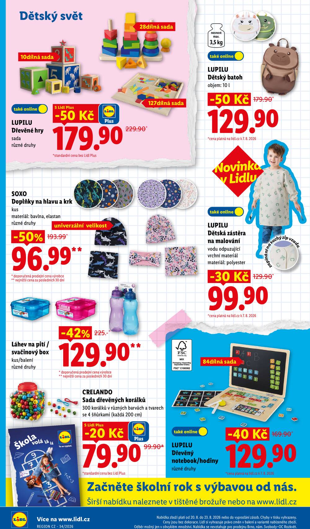 Leták Lidl - Lidl Spotřební zboží 17.8. - 23.8. - strana 22 Leták Lidl - Lidl Spotřební zboží 17.8. - 23.8. - strana 22