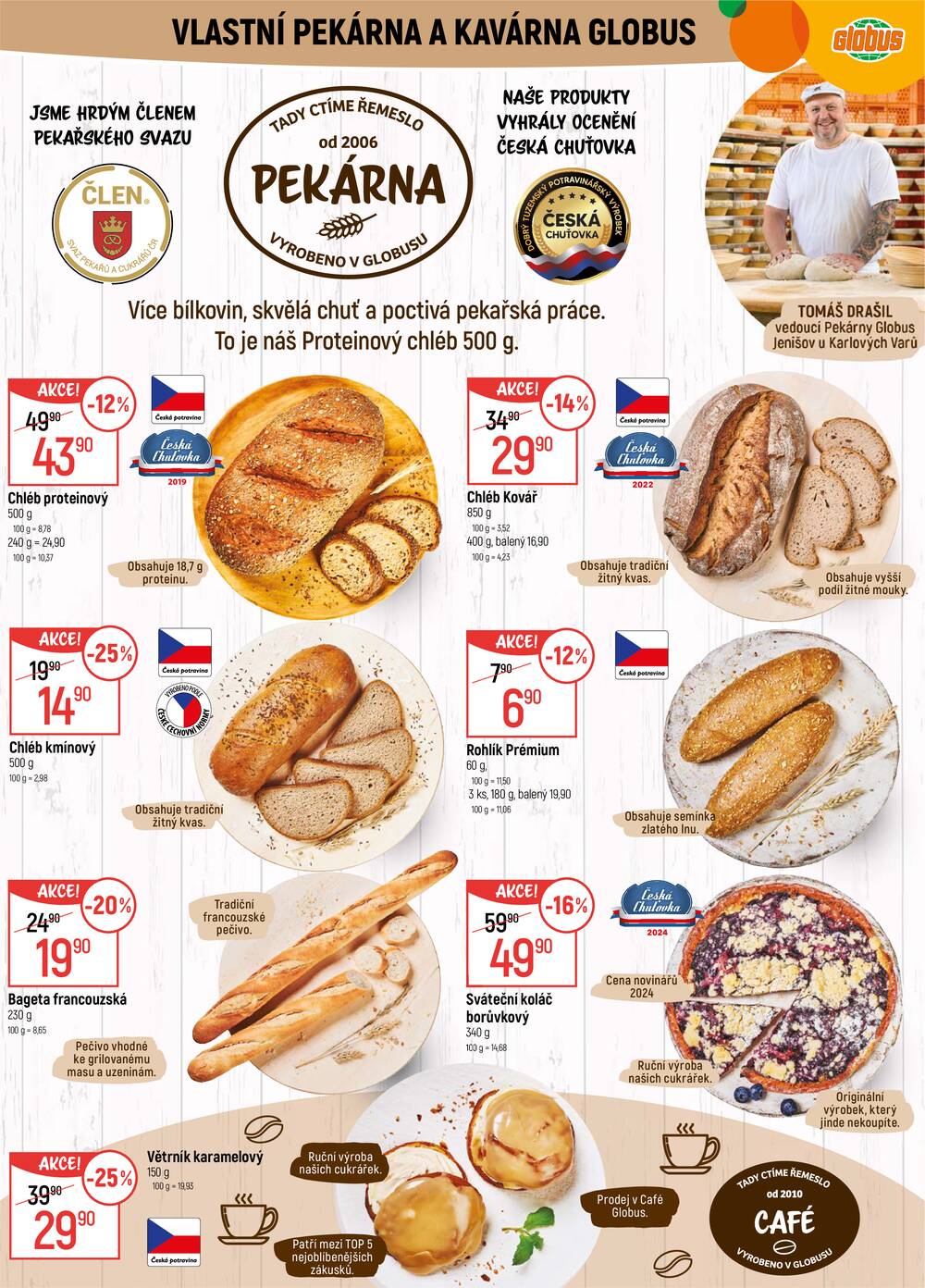 Leták Globus - Akční leták Globus 19.8. - 25.8.2026 - Globus Jenišov u Karlových Varů - strana 6