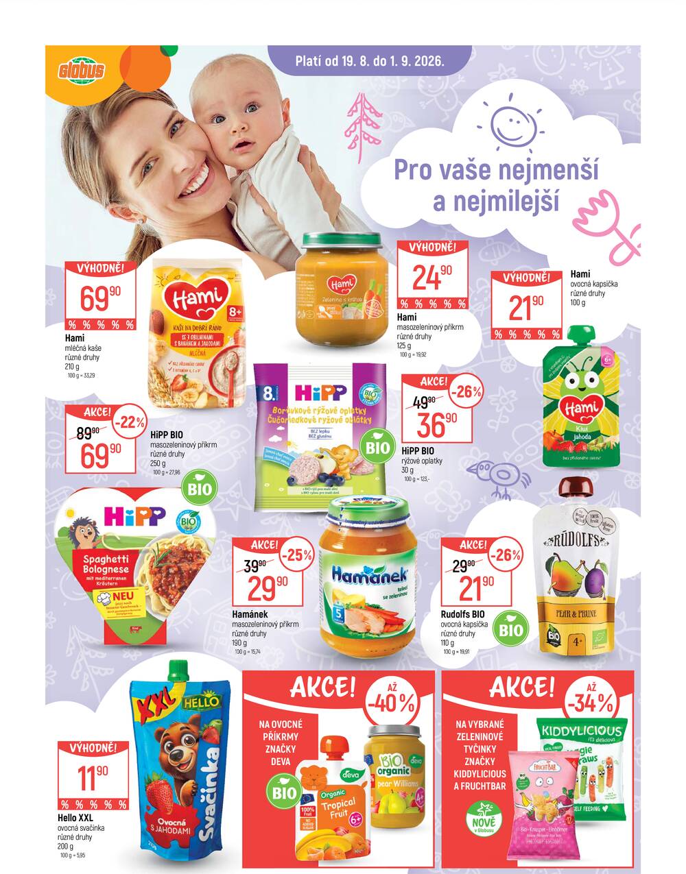 Akční leták Globus 19.8. - 25.8.2026 - Globus Praha - Štěrboholy