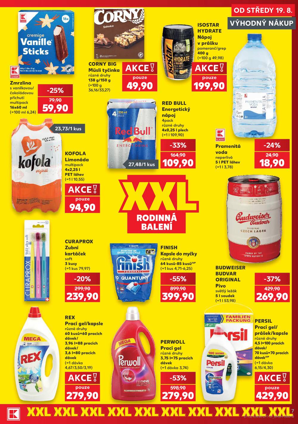 Kaufland 19.8. - 25.8. - Kaufland - Čáslav