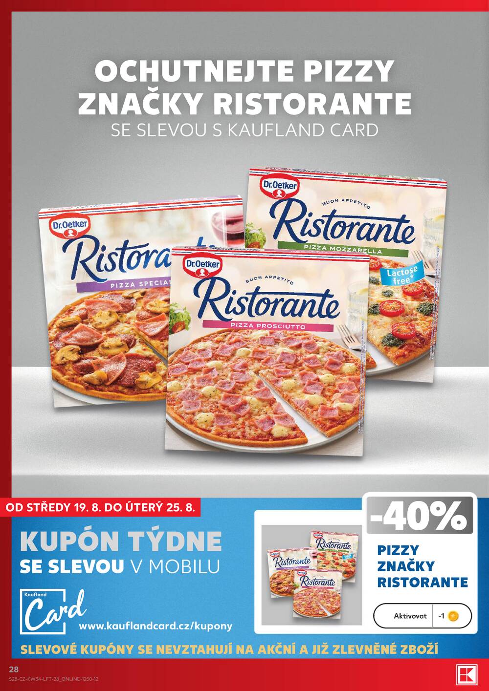 Kaufland 19.8. - 25.8. - Kaufland - Čáslav