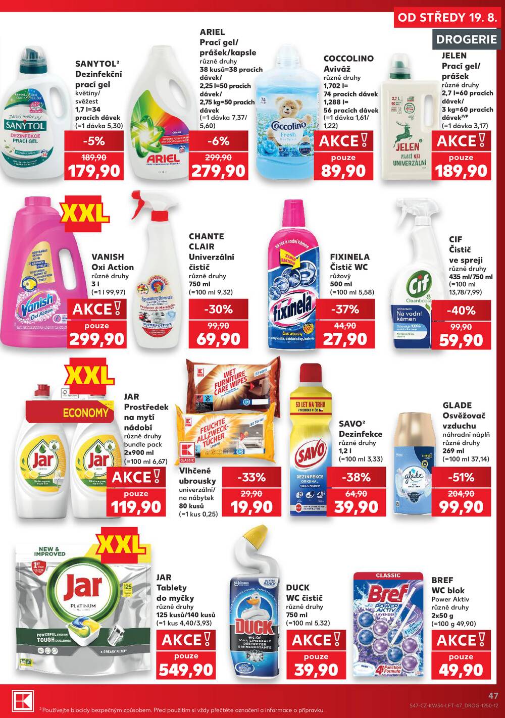 Kaufland 19.8. - 25.8. - Kaufland - Nový Bor