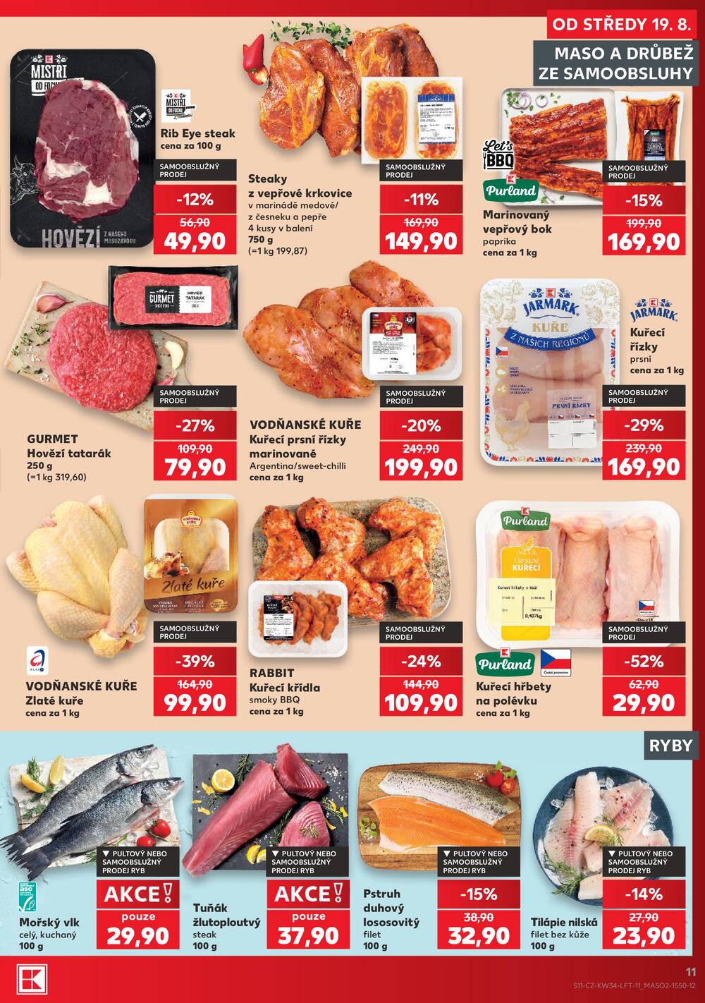 Kaufland 19.8. - 25.8. - Kaufland - Vyškov