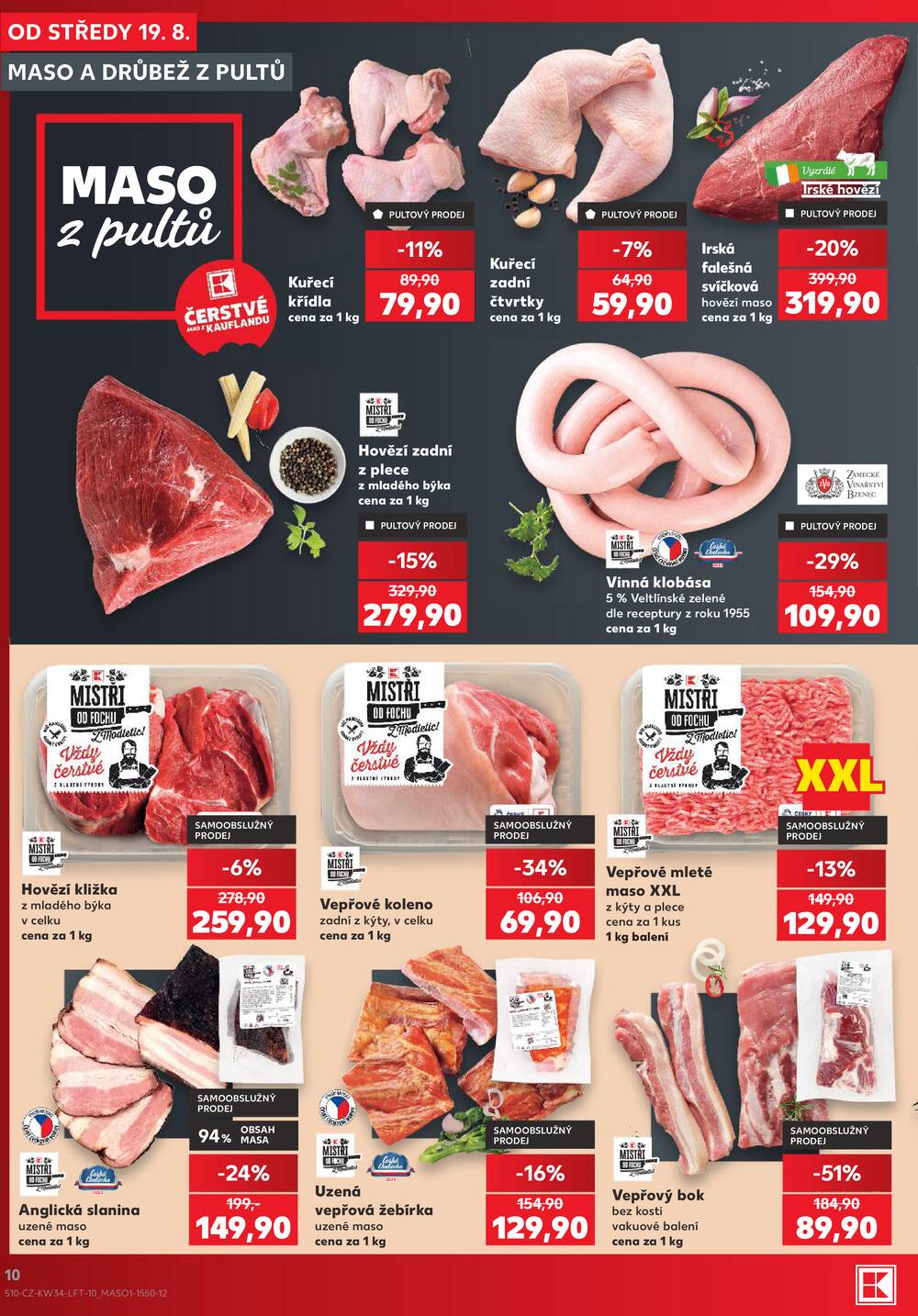 Kaufland 19.8. - 25.8. - Kaufland - Rychnov nad Kněžnou