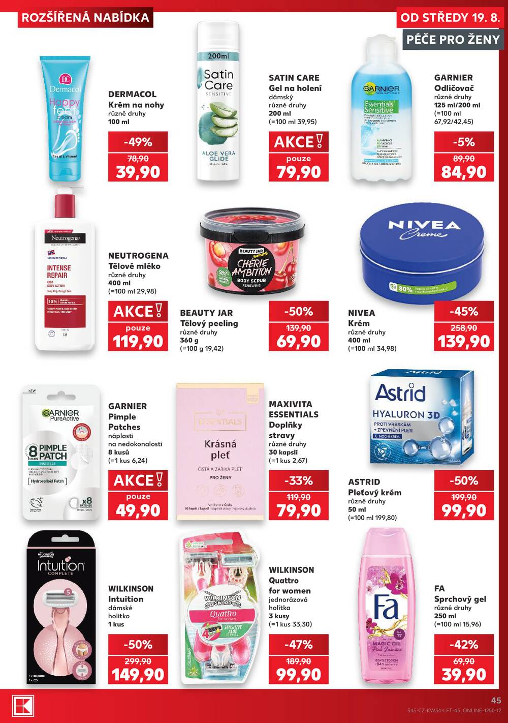 Kaufland 19.8. - 25.8. - Kaufland - Rychnov nad Kněžnou