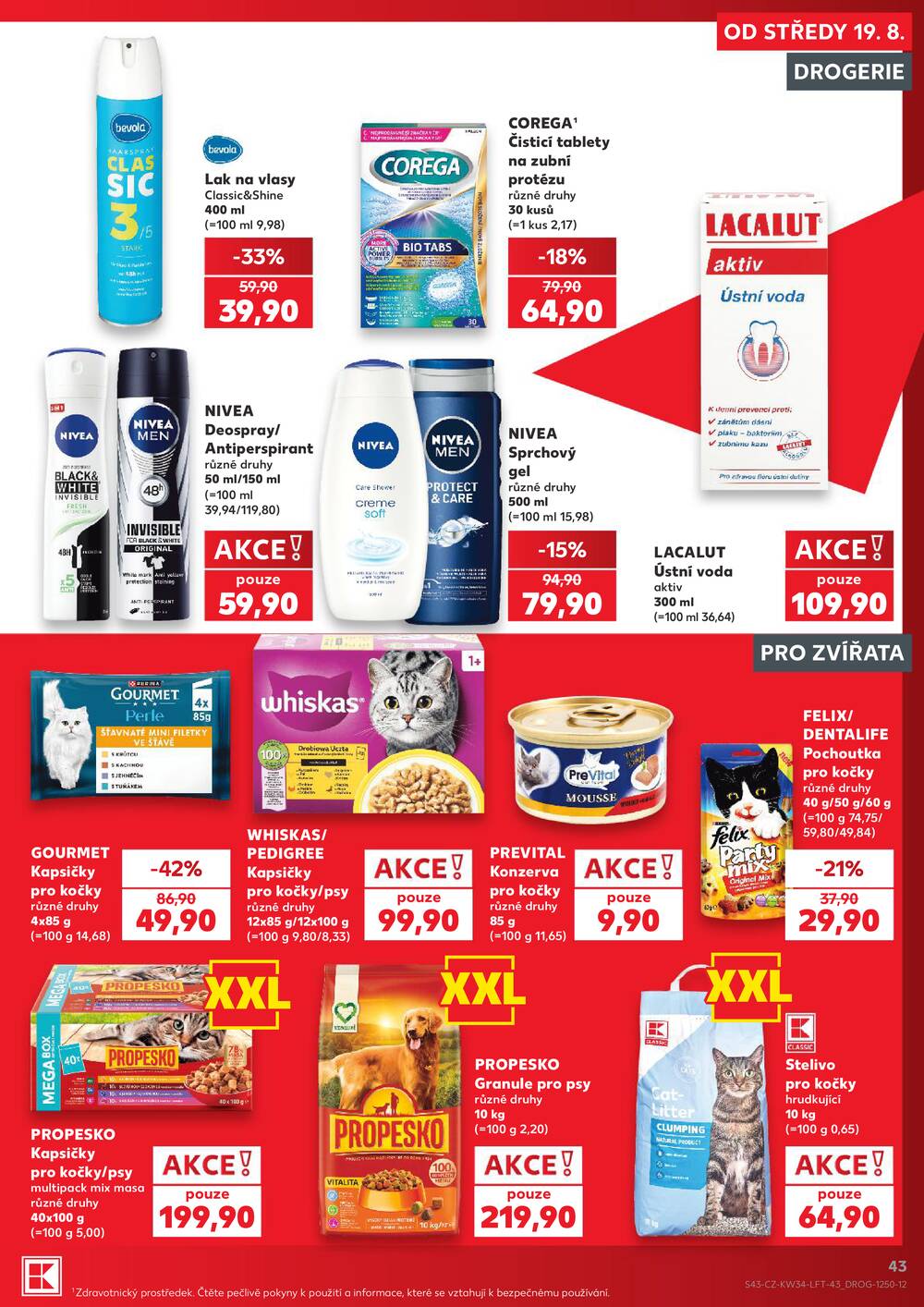 Kaufland 19.8. - 25.8. - Kaufland - Litvínov