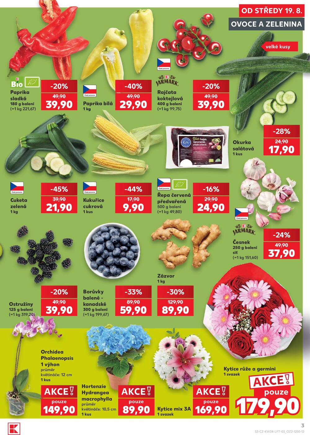Kaufland 19.8. - 25.8. - Kaufland - Zábřeh na Moravě