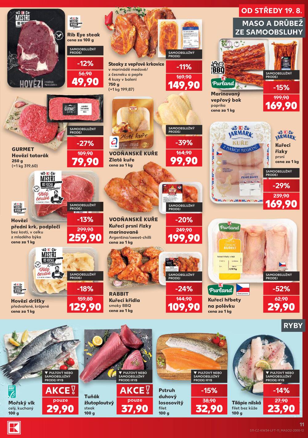 Kaufland 19.8. - 25.8. - Kaufland - Brno - Bohunice