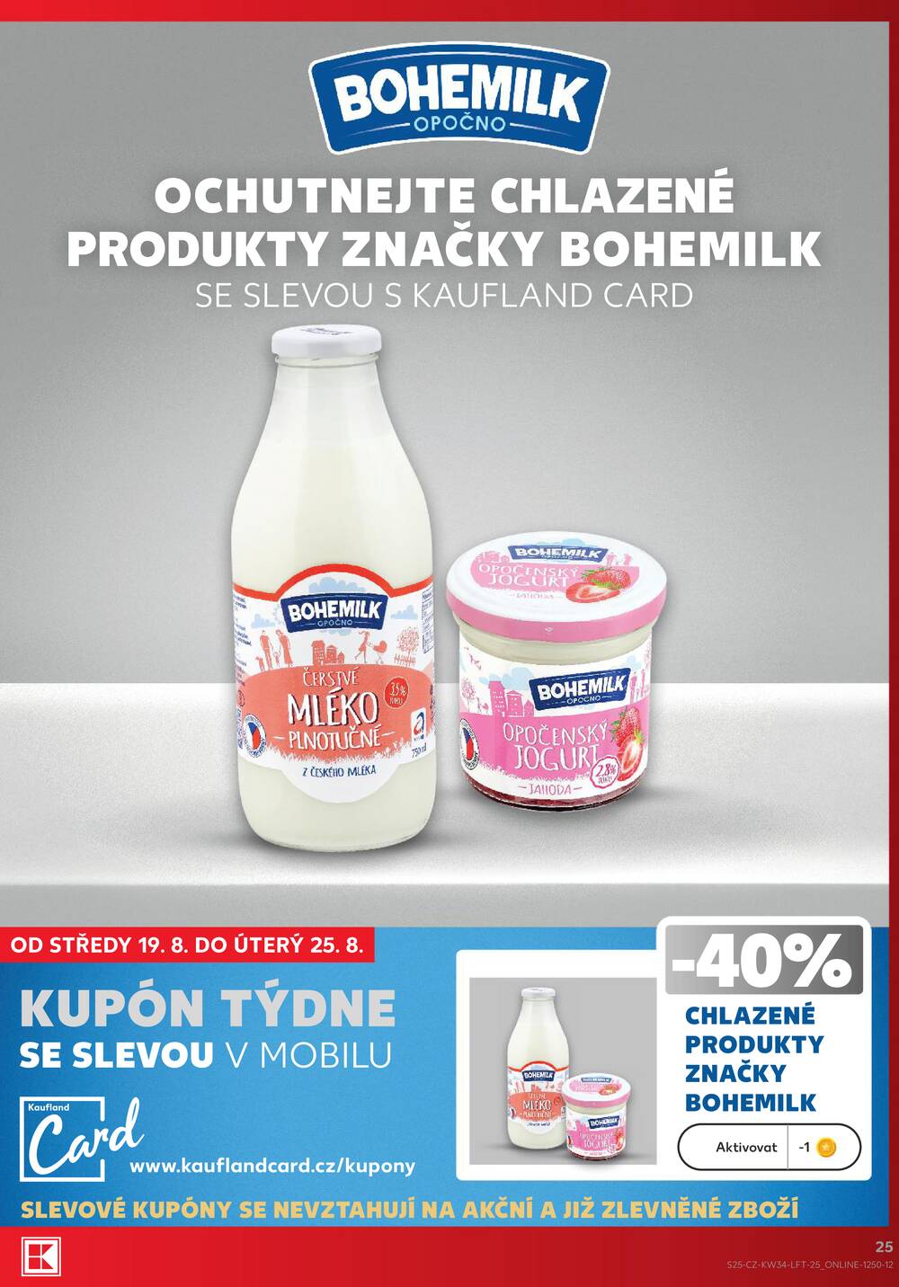 Kaufland 19.8. - 25.8. - Kaufland - Vrchlabí