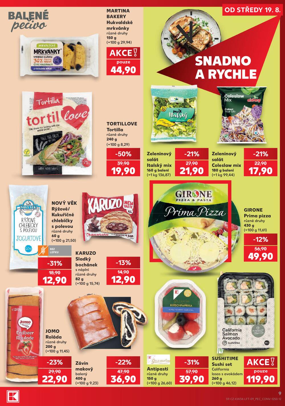 Kaufland 19.8. - 25.8. - Kaufland - Šternberk